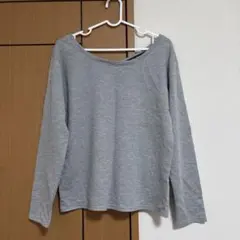 グレー 長袖トップス