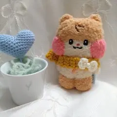 zeroni binini ゼロニ　ビニニ　ぬいぐるみ用　リボン付きマフラー