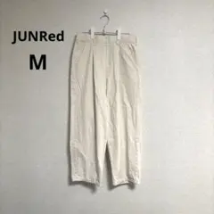 ベージュ チノパン サイズM Jun red ジュンレッド ホワイト M ワイドのサムネイル