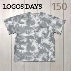 【LOGOS DAYS 】タイダイ柄 Tシャツ グレー 150cmのサムネイル