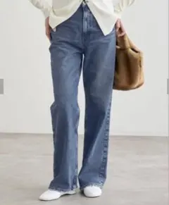 IENA イエナ ベロアデニムパンツ サイズ40 新品未使用タグ付き ☆IENA/ ベロア デニム パンツ /ストレッチあり◎ヴィンテージ