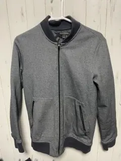 BANANA REPUBLIC グレー ジップアップジャケット S
