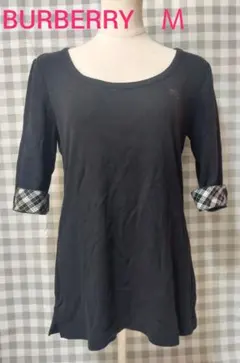 ☺セール☺ バーバリー 七分トップス 黒 38