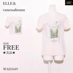 エルアンドヴァネッサブリューノ　シャツ　半袖　前面プリント　ロゴプリント　コラボのサムネイル
