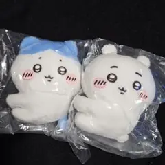 ちいかわクリップぬいぐるみ　ちいかわ&ハチワレセット