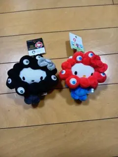 u*e様 ハローキティ ミャクミャク ぬいぐるみ 2点セット