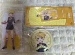 に*け様 鏡音レン　和風喫茶　アクリルスタンド、アクリルキーホルダー、缶バッジ