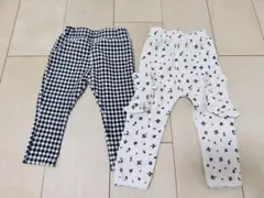 春夏秋用ズボン　80サイズ 2着セット