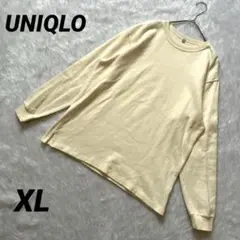 【ユニクロ】 スウェット トレーナー XL オーバーサイズ 長袖 クルーネック