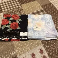 PIERRE BALMAIN 花柄ハンカチ 2枚セット