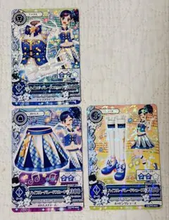 アイカツ 霧矢あおい ハイブルーパレードコーデ スクールドレス スターライト学園