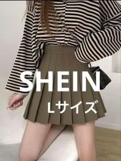 同梱300円shein ✨プリーツAラインミニスカート