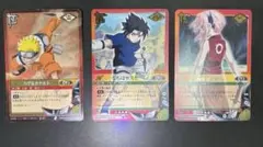 NARUTO】カードゲーム 忍-1 うずまきナルト うちはサスケ 春野サクラ