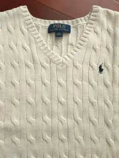 Polo Ralph Lauren ケーブルニットベスト