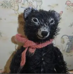 流し目テディベア 子どものオモチャじゃありません！ 2010年大國早苗さんの作品 大國早苗 作家 テディベア ハンドメンド ぬいぐるみ - メルカリ