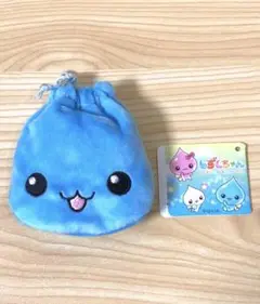 しずくちゃん 巾着ポーチ　しずくちゃん