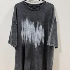 【Alfred Alex】ヴィンテージ加工 スノーウォッシュ Tシャツ y2k