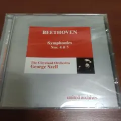 ベートーヴェン 交響曲第4・5番 ジョージ・セル　新品未開封