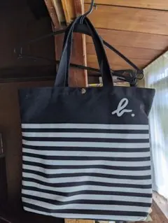 agnes b. ボーダー トートバッグのサムネイル
