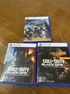 PS5 Call of Duty 6 7モンスターハンターWILDS 3点セット