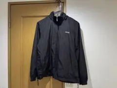 ブラック ウィンドブレーカー フロントジッパー Kaepa Lサイズ お値下げ可