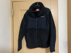 CONVERSE フリースジャケット LL ネイビー/ブラック