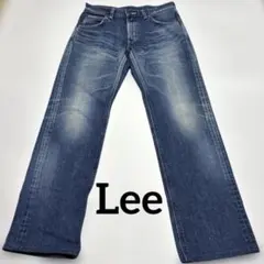 Leeヴィンテージライク　ストレートデニム 黒タグはちのす　ひげ　色落ち良好品