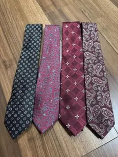 ネクタイ4本まとめ売り/Mitsumine renomaなど