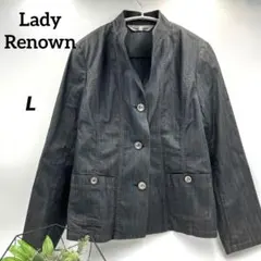 LADY RENOWN 【レディーレナウン】アウター　ジャケット　スタンドカラー