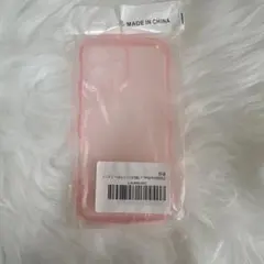 iPhone e17 用ケース ピンク ウェーブデザイン