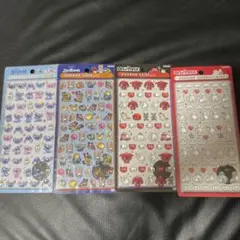 ボンボンドロップシール　ミニ　ディズニー　ズートピア　ベイマックス　スティッチ