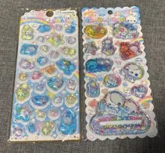 KAMIO JAPAN あわわちゃん　ウォーターシール　メロウアクアリウム