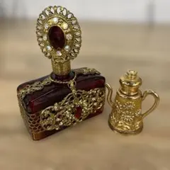 ヴィンテージ　ドバイ　香水入れ　アンティーク　現状品