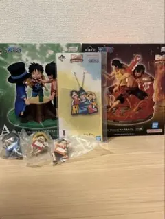 【新品未使用】一番くじ ASLエース・サボ・ルフィセットラストワン・A・E・I賞