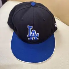 Los Angeles Dodgers キャップ 黒/青　YOUTH