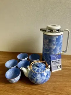 新品タグ付】象印 ハミルポット VU-1000 昭和レトロ 魔法瓶 花柄 1L 
