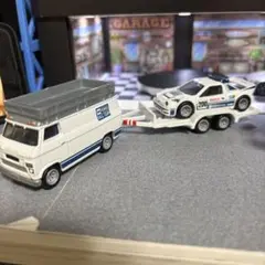 シンセイ　ミニパワー フレイトライナー　重量物運搬車　トレーラー シンセイ ミニパワー フレイトライナー 重量物運搬車 トレーラー