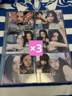 即購入⭕️ IVE Be Alright ソロ 盤 トレカ コンプ 3セット