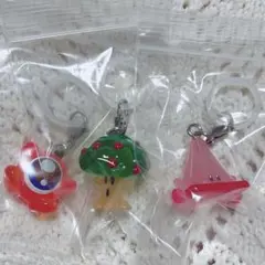 星のカービィ めじるしアクセサリー2 ガチャ 3つセット