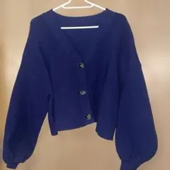 GRL ボリュームスリーブニットカーディガン[kz32]