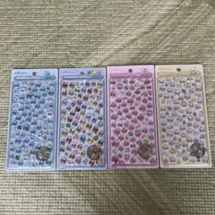 【正規品】ボンボンドロップシール しずくちゃんmini4枚セット