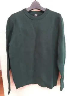 UNIQLO ウォッシャブルストレッチミラノリブクルーネックセーター