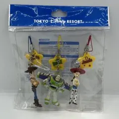 トイ・ストーリー フィギュアストラップ 3個セット　ウッディー　バズ　ジェシー