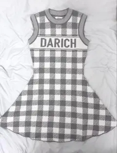 Darichギンガムチェックフレアミニワンピース