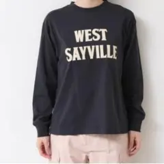 【Dessin】【洗える】ロングスリーブロゴTシャツ