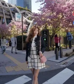 sheller シェリエ ‍ノベルティ 6th Tweed Mini Bag - メルカリ