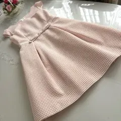 Rene ルネ ニットプリーツフレアワンピース 半袖 ピンク - メルカリ