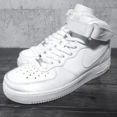 NIKE AIRFORCE1 MID ナイキ エアフォース1 白 28cm