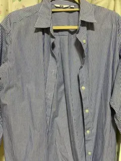 UNIQLO ストライプ長袖シャツ