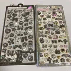 ボンボンドロップシール、kuroiro dropストーンつきジュエルプチドロップ